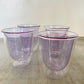 Sipping Through Lavender Colored Glasses (Set of 2)