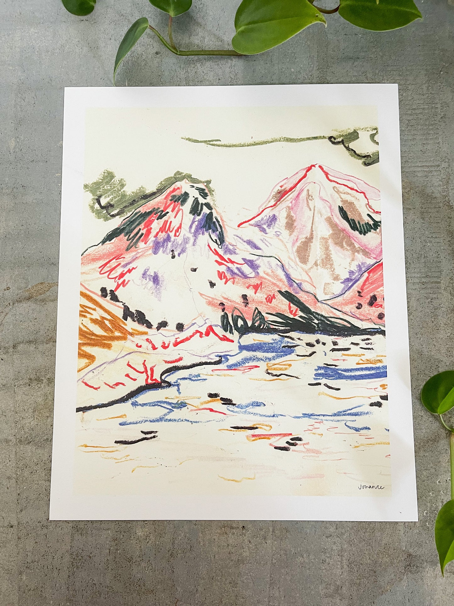Climb Every Mountain Print